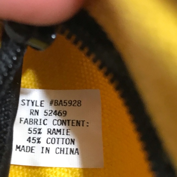 90s Vintage Yellow Smiley Face Bag - Picture 3 of 3